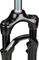 RockShox Fourche à Suspension Paragon Gold RL Solo Air 28" Disc - gloss black/65 /46 /1 1/8"/28"/100 mm/Blocage Rapide 5 mm