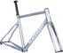 Blackheart Road Plus AL frame kit - lunar frost | 28" | 1 1/8" - 1,5" tapered | 51 mm | 0 mm | XXS