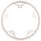 Shimano Plato Dura-Ace Track FC-7710 5 brazos 1 velocidad 1/2"x1/8" - gris/50 