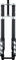 Manitou Dorado Pro 27.5" Suspension Fork - black/15 mm Thru Axle/203 mm/47 mm/1 1/8"/27.5" (650B)/110 mm