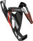 Elite Portabidones Custom Race Plus - negro brillante-rojo