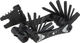 Lezyne RAP II 25 Multitool mit CO2 Pumpenkopf - schwarz