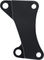 Shimano Disc Brake Adapter for 203 mm Rotors - black/rear IS to IS