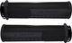 Peaty's Poignées de guidon verrouillables Monarch Pro Grip Mushroom - black | 32 - 34 mm