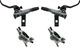 Shimano Set de frenos de disco XTR Enduro d+t BR-M9120 c. pasti. resina J-Kit - gris/Set/left/right (side-specific)