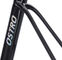 Factor Kit de Cadre en Carbone OSTRO V.A.M. Disc T47a Shimano Modèle 2023 - chrome | 58 cm, 130 mm x 42 cm, SB 25 mm