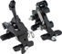 Shimano 105 v+h Set Felgenbremse BR-R7010 für Direktmontage - silky black/Satz (VR + HR)