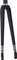 Columbus Futura Caliper SLX Carbon Fork - matte black/1 1/8" - 1 1/4" tapered/100 mm/5 mm Quick Release