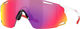 Oakley Cybr Dyno Sportbrille - polished white/prizm road