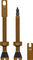 Peaty's Chris King Edition MK2 Tubeless Ventil 2er-Set - bourbon/SV 60 mm