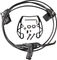 Magura Freno de llanta HS 22 Easy Mount - negro/Ruada trasera o delantera