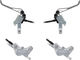 Trickstuff Piccola HD Titanium f+r Set Disc Brake - silver-black/left/right (side-specific)/Set
