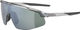 Alpina Turbo Pro Q-Lite Sports Glasses - grey transparent gloss | mirror silver