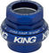 Chris King GripNut Bold EC30/25,4 - EC30/26 Gewindesteuersatz - navy/1"/EC30/25,4 - EC30/26