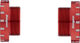 Hope Edelstahl Innenlager für 30 mm Achse - red/BSA