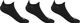 GripGrab Classic No Show Summer Socks 3-Pack - black/41 - 44
