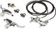 TRP EVO Pro Limited Edition Disc Brake Front + Rear Set - raw black | Set | left/right (side-specific)