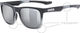 uvex Gafas deportivas LGL 42 - black transparent | mirror silver