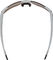 uvex Lunettes de Sport pace perform S CV - white mat/glossy green
