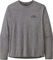 Patagonia Shirt Capilene Cool Daily Graphic L/S - 73 skyline-feather grey/M