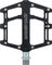 Exustar E-PB525 Plattformpedale - schwarz