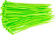 3min19sec Kabelbinder 2,5 x 98 mm - 100 Stück - neongrün
