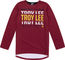 Troy Lee Designs Maillot Ruckus 3/4 - spun oxblood/M