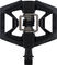 crankbrothers Pedales de clip/plataforma Double Shot 3 - black-black