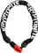 Kryptonite Evolution 4 Integrated Chain Lock - black-orange-white/90 cm
