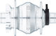 Shutter Precision Moyeu à Dynamo PD-7 QR12 Disc 6 trous - silber | 32