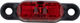 busch+müller Toplight Line Small LED Rear Light - StVZO Approved - black-red
