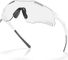 Oakley Gafas deportivas Cybr Zero - matte white/clear to black iridium photochromic