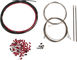 Nokon Konkavex Universal Shift or Brake Set - red/universal