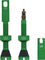 Peaty's Holeshot Fast Flow tubeless valves - jade | Presta Valve (SV) | 42 mm