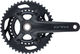 Shimano GRX Kurbelgarnitur FC-RX600-11 - schwarz/165,0 mm
