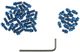FlipPin Replacement Pins for Vault Platform Pedals - blue/universal