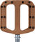 Burgtec Pédales à Plateforme MK4 Composite - kash bronze