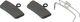 GALFER Disc Pro Brake Pads for SRAM/Avid - semi-metallic - steel/SR-003