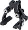 Shimano 105 v+h Set Felgenbremse BR-R7010 für Direktmontage - silky black/Satz (VR + HR)