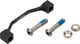 Trickstuff Adaptador de Frenos de Disco PMPM 203223 para Fox Racing Shox 40 - black | 223 mm