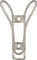 King Cage Portabidones de titanio Iris Cage - plata
