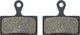 GALFER Disc Road Brake Pads for Shimano - semi-metallic - steel/SH-008