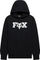 Fox Head X Fleece Hoodie - black | S
