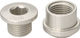 Wolf Tooth Components Set de tornillos de plato 4 brazos 6 mm - silver/6 mm