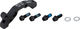 Magura Scheibenbremsadapter ABS für 180 mm Scheibe - schwarz/HR IS auf PM