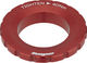 Hope Center Lock Lockring w/ External Teeth - red