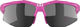 Bliz Lunettes de sport Hybrid Small - matte rose/smoke-silver