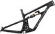 Yeti Cycles Kit de cuadro SB160 TURQ Carbon 29" - raw carbon | 1 1/8" - 1,5" tapered | L