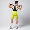 GOBIK Culotes cortos con tirantes Absolute Print K10 High Key Edition - liquid lime/M