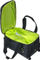 Basil Miles Trunk Bag - black lime/7 l